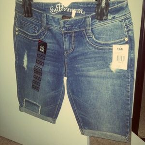 NEW denim shorts