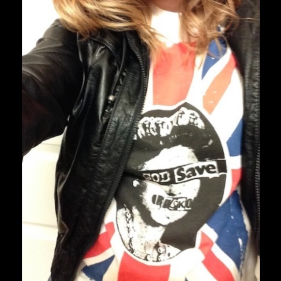 Faux Leather Hooded Moto Jacket - Picture 1 of 4