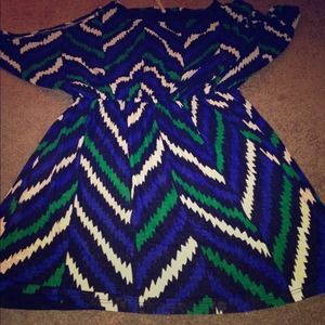 ❌SOLD❌ Zig Zag Spring Dress Size 3x