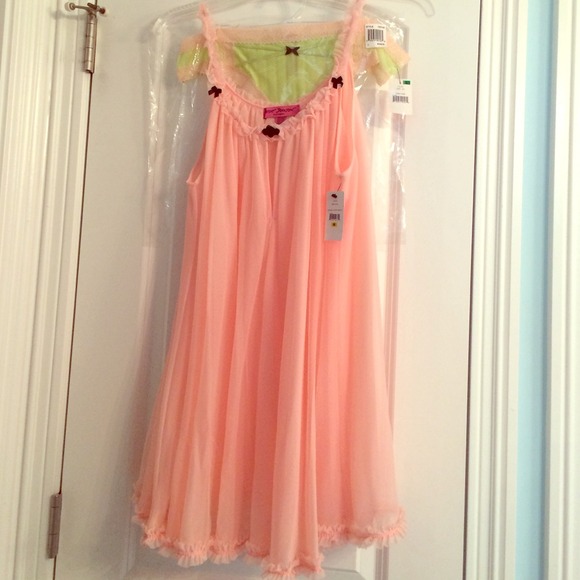 NWT Betsey Johnson Intimates Nightie/Panty Set