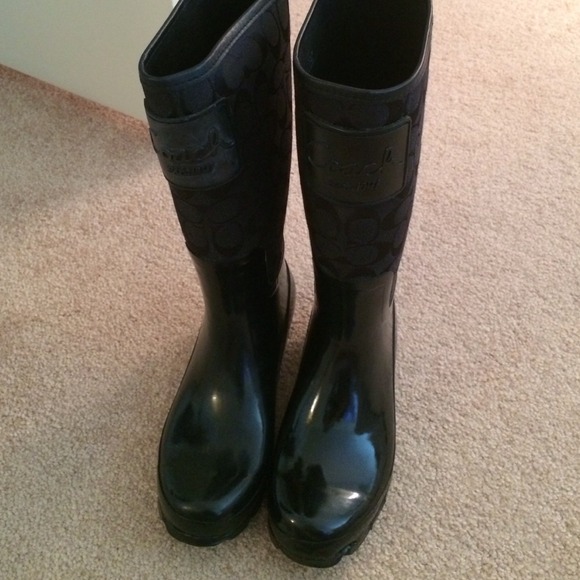 💰PRICE REDUCED! Coach Rainboots