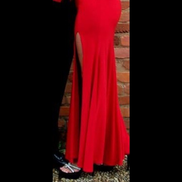 Red Prom Dress - Picture 3 of 4