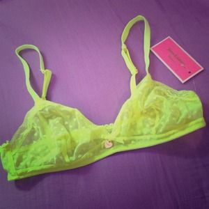 Yellow Juicy Couture bralette