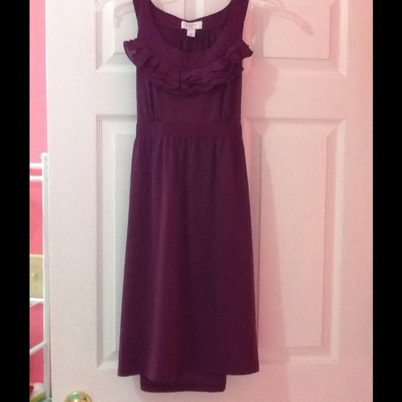 Purple dress
