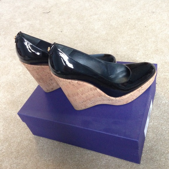 Stuart Weitzman Corkswoon Wedge 8