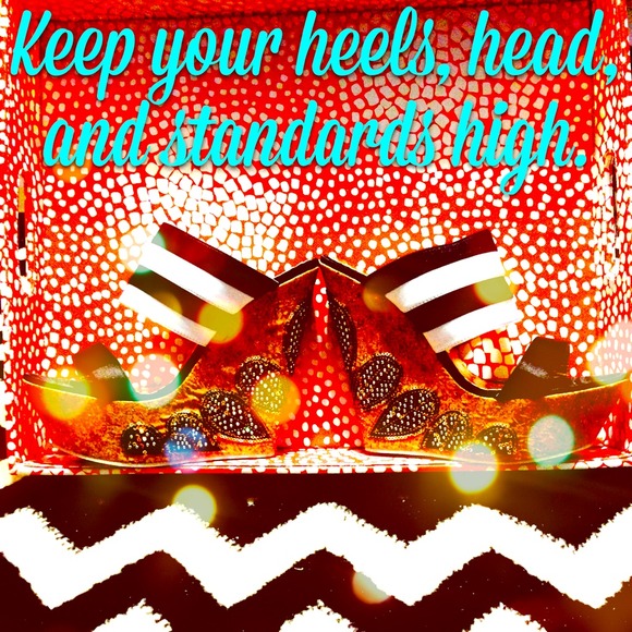 🔥BUY NOW🔥💁⭐️PRICE FIRM⭐️B&W Beaded Wedges - Picture 2 of 2