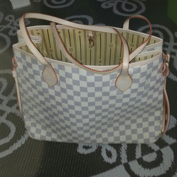 *FOR OTOWNMOM Inspired Damier Azur Neverfull mm