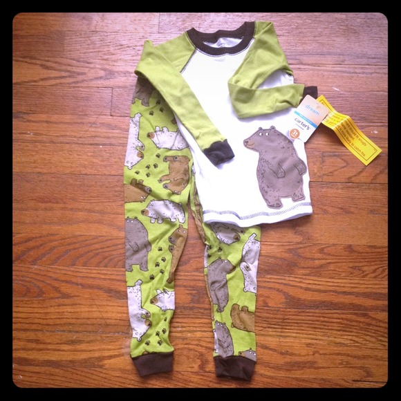 NWT CARTER'S TODDLER BOYS 2PC. PAJAMA SET SIZE 3T
