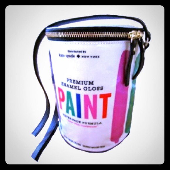 ⛔SOLD⛔Kate spade paint bucket bag