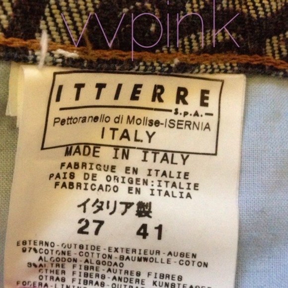 Reduced & Desirable❤️Cavalli Italian Painted Jeans - Picture 4 of 10
