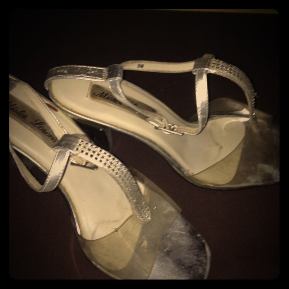 Rhinestone sling backs