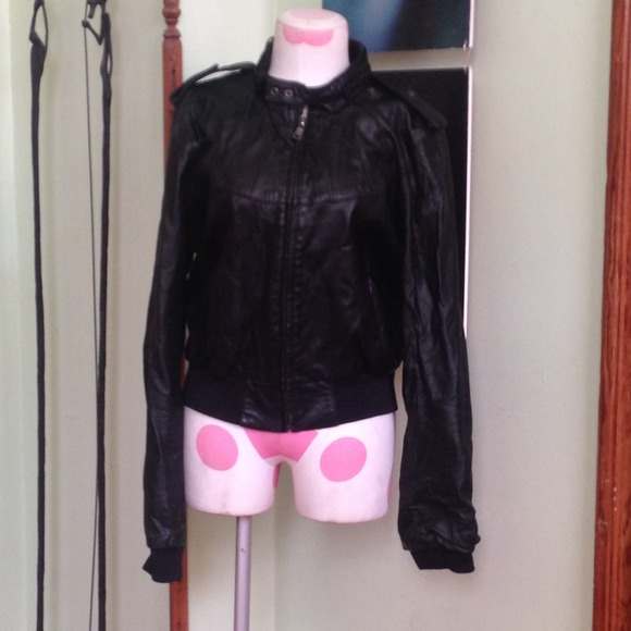 Little black leather jacket