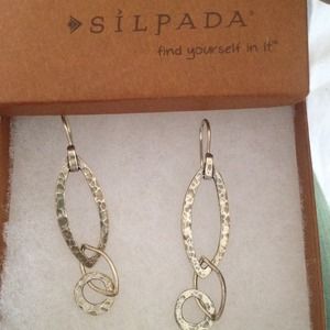 Silpada drop earrings