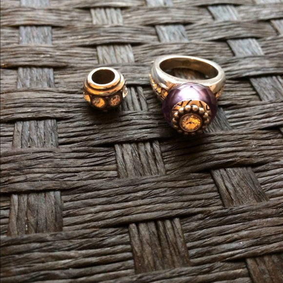 Brighton Ring w/ 2 interchangeable charms