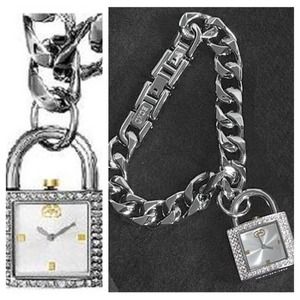 Mark Ecko Women's Lock Down Silver Watch