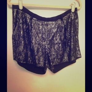 BCBG Sequin Shorts