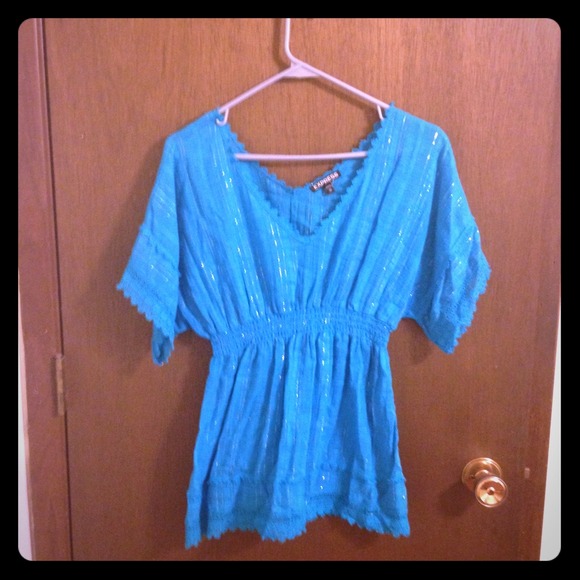 Express peasant top