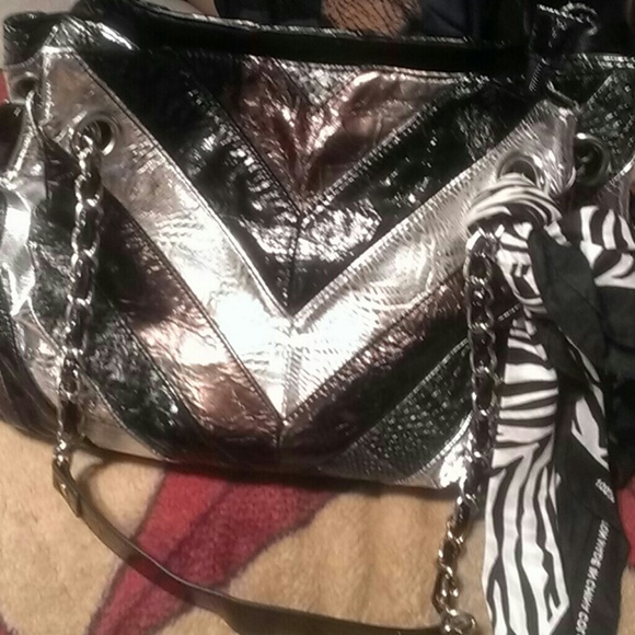 Large fashionable handbag
