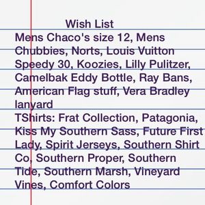 looking for these items. ❤️