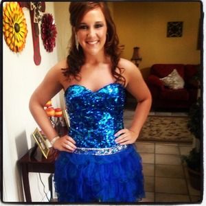 Blue Prom Dress