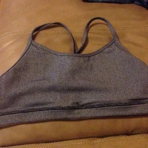 Authentic Blue Mesh & Cotton Lululemon Sports Bra