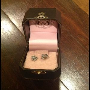 JUICY COUTURE EARRINGS! SEPARATELY! BOW AND LOCK
