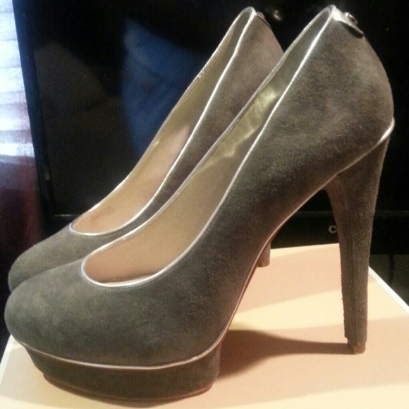 Michael Kors Grey suede shoes