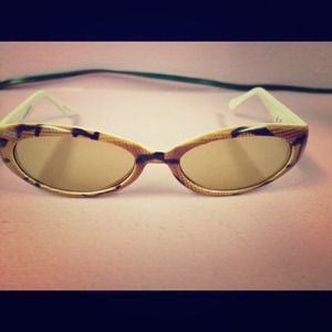 Sun glasses snake skin