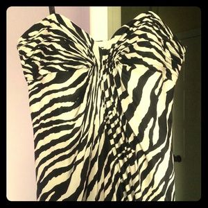 Chic Zebra Print Dress, Laundry by Shelli Segal