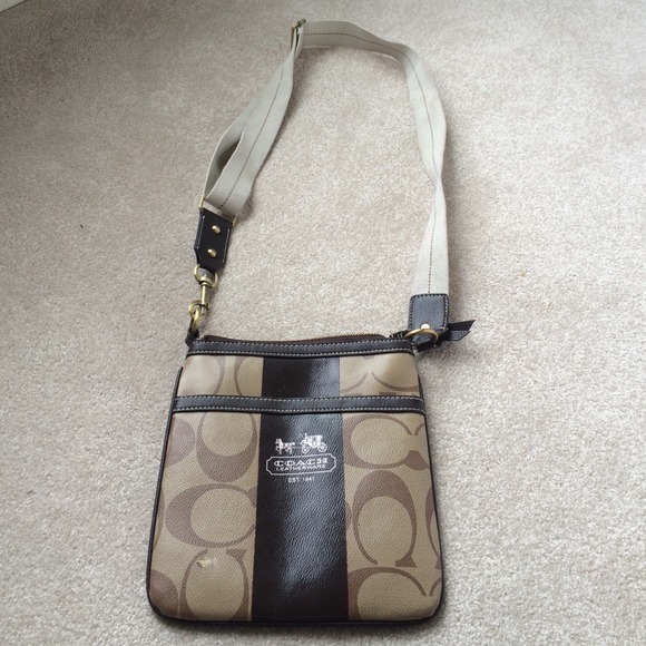 Coach inspired crossbody
