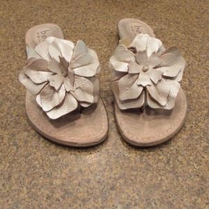 Ladies Flip Flops with Flower