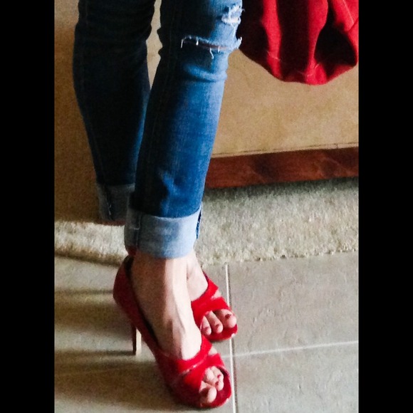 SOLD Nine West Sandal Heel - Picture 4 of 4