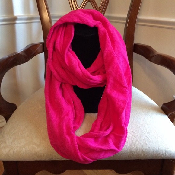 Infinity scarf.