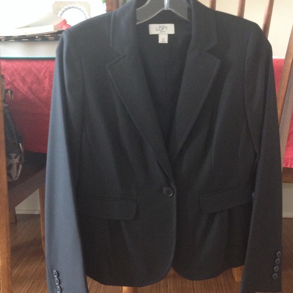 Black suit coat