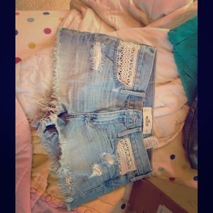 Hollister Ultimate High Rise Shorts