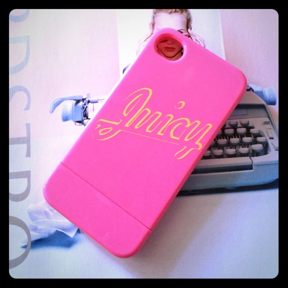 ‼️SOLD ‼️Juicy Couture iPhone 4/4S Case 💖