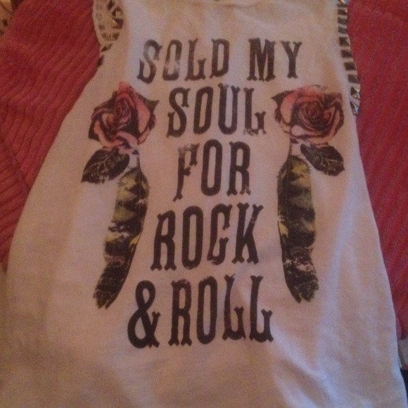 White graphic tank top - Picture 3 of 3