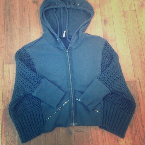 Free people cropped sweater