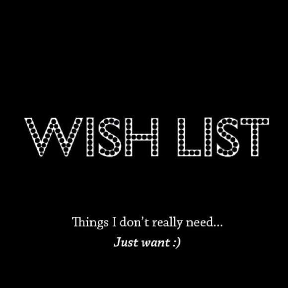 Current obsessions...