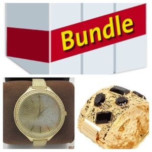 BUNDLE 4 @idelarocha MICHAEL KORS Watch & Bracelet
