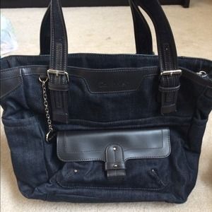REDUCED!!!! Calvin Klein denim tote!