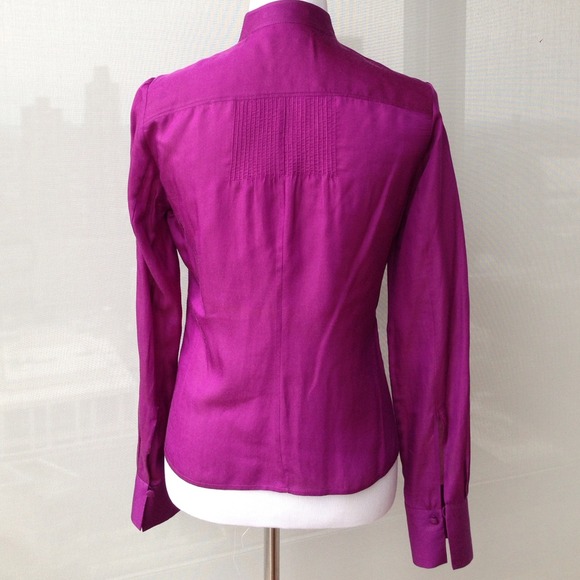 SOLD in BUNDLE!  Fushia Blouse from Hugo Boss - Picture 3 of 4