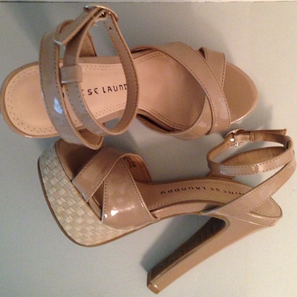 chinese laundry nude patent sandal style heels - Picture 3 of 4
