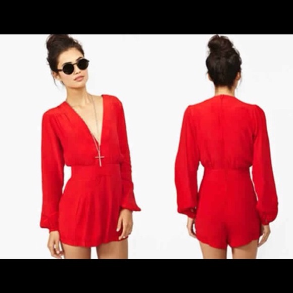 Dressy red short jumper - Picture 1 of 1