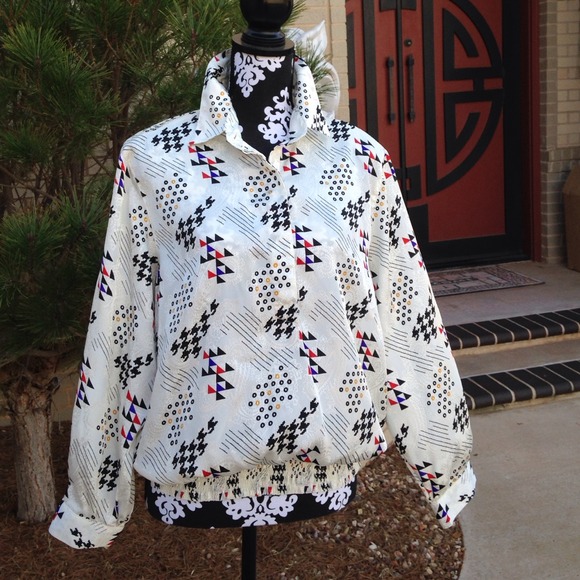 Vintage Geometric Top