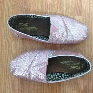 Toms - Sparkly, Pink