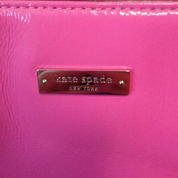 Kate Spade purse gold & pink - Picture 2 of 4