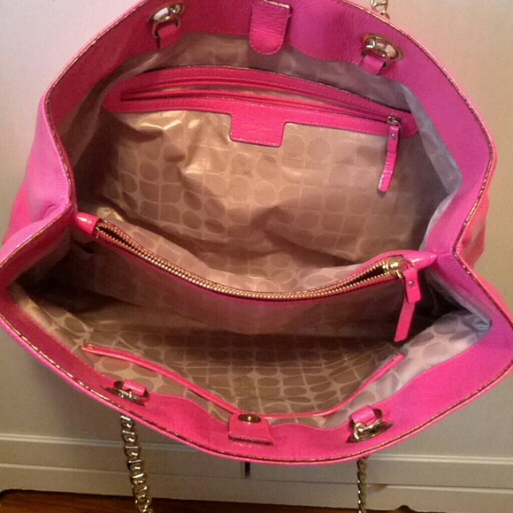 Kate Spade purse gold & pink - Picture 3 of 4