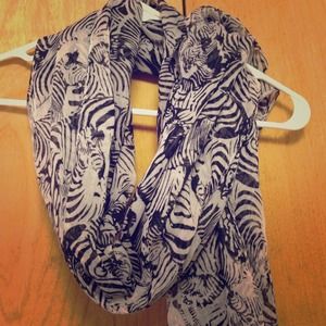 Zebra scarf