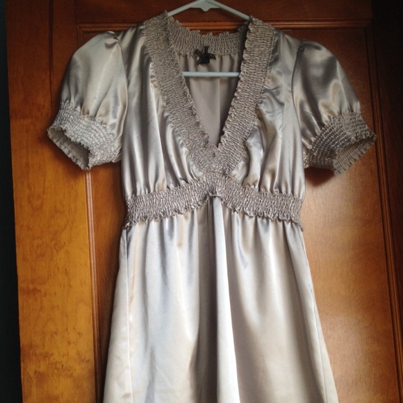 Forever metallic blouse.